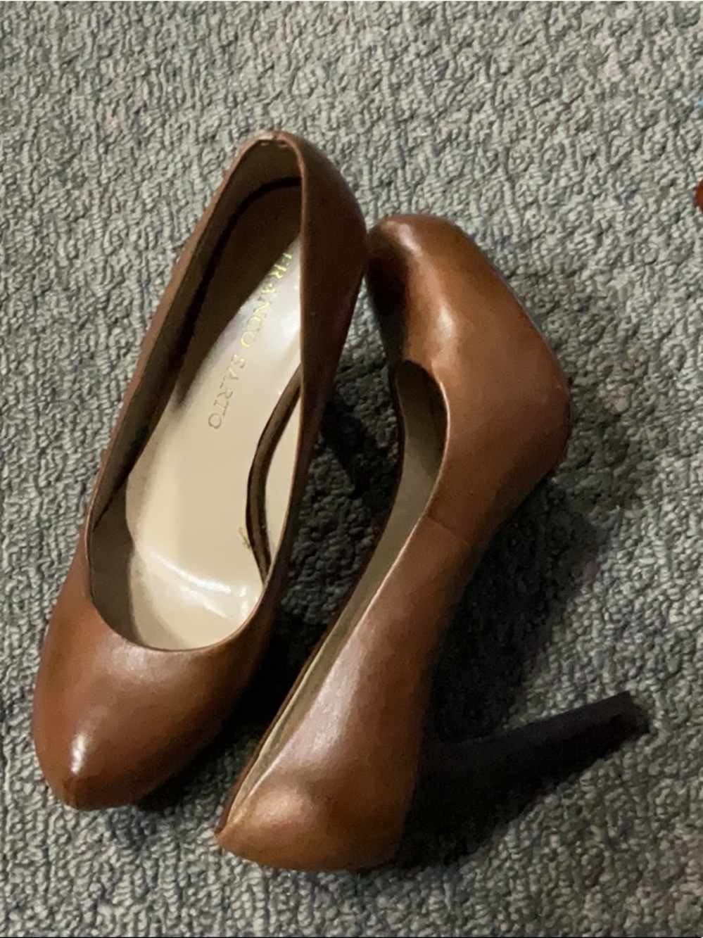 Franco Sarto Platform Shoes Sz 8 As Is